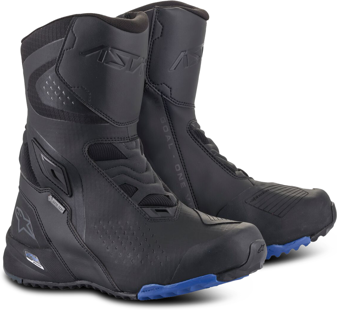 Alpinestars Botas de Moto  RT-8 Gore-Tex Negro-Azul