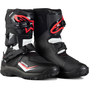 Alpinestars Botas de Moto  Belize DryStar Negro-Blanco-Rojo Honda