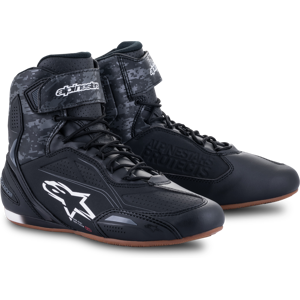 Alpinestars Zapatillas de Moto  Faster-3 Negro-Gris