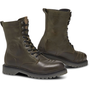 REV'IT! Botas de Moto Mujer Portland Verde-Negro