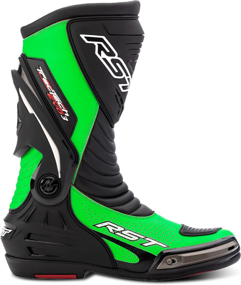 RST Botas de Moto  TracTech Evo 3 Sport Neón-Verde