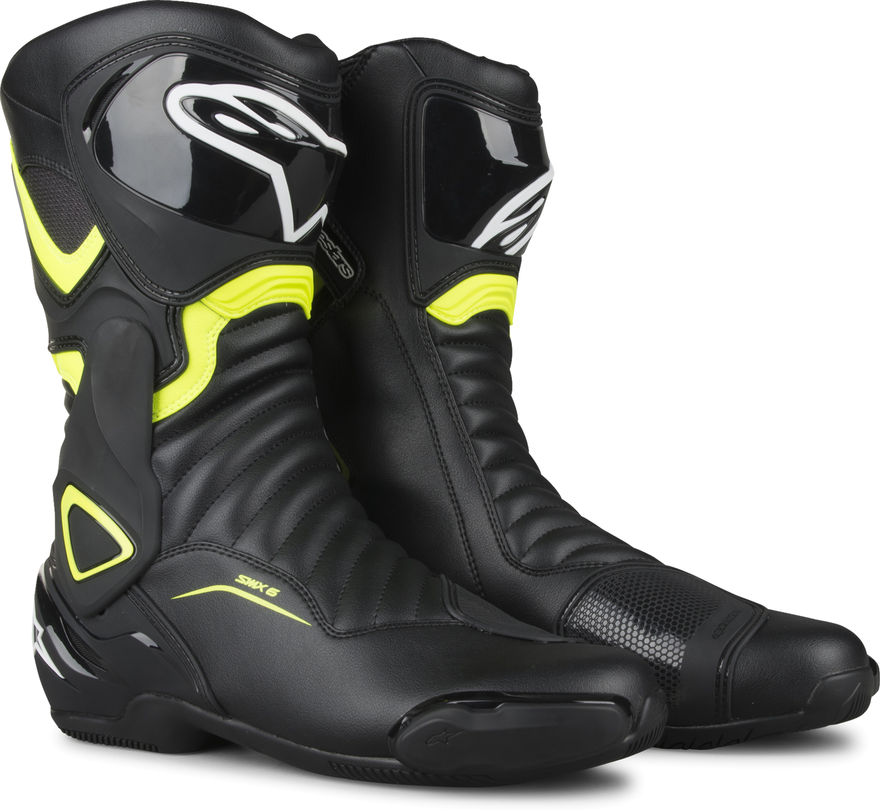 Alpinestars Botas de Moto  SMX-6 V2 Negro-Amarillo