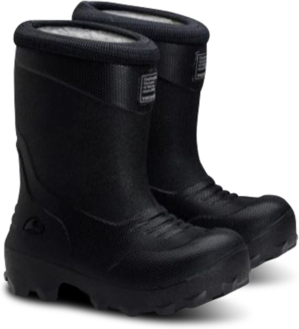 Viking Botas de Invierno Niño  Frost Fighter Negro-Gris