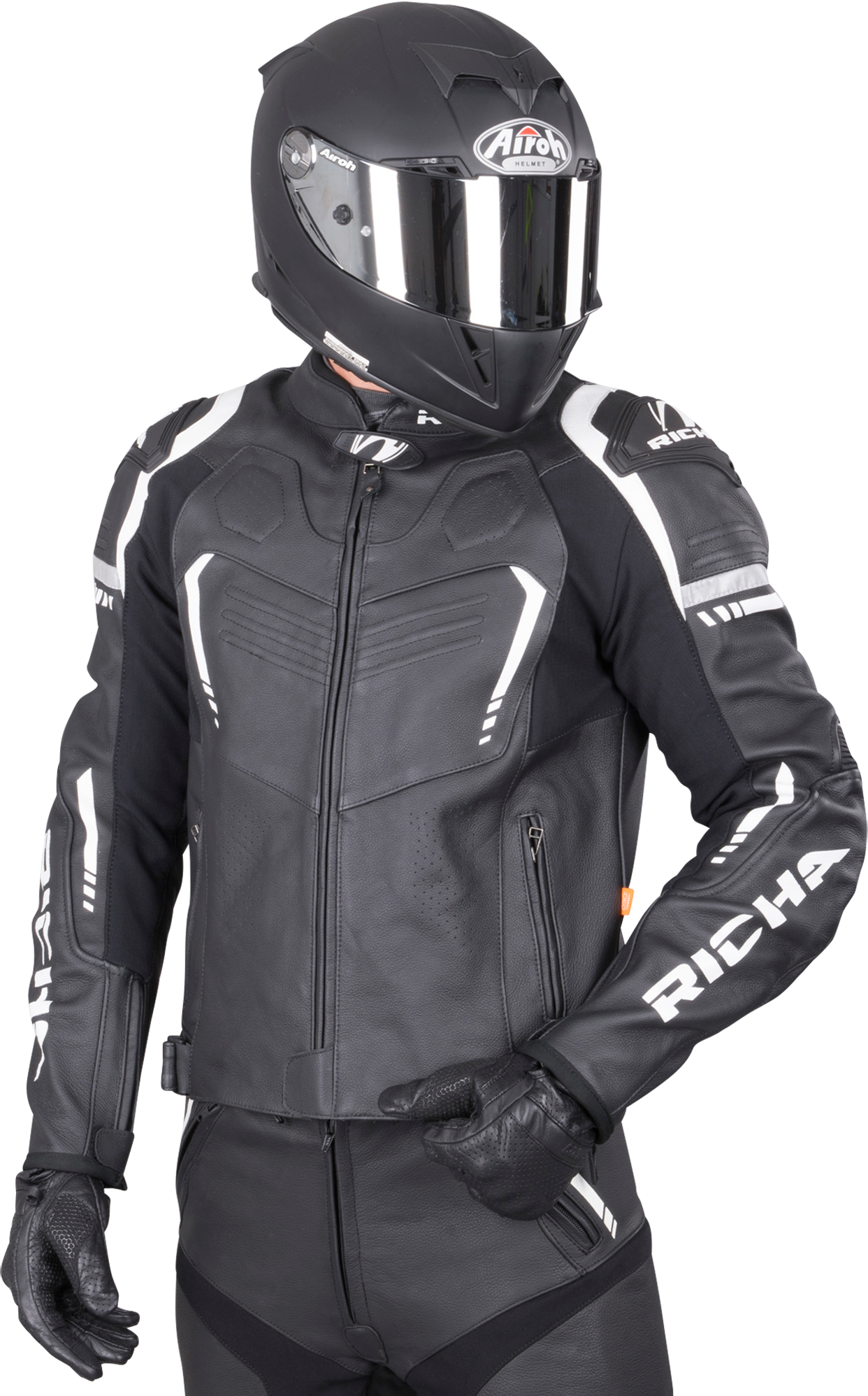 Richa Chaqueta de Moto  Misano Negra Richa Chaqueta de Moto  Misano Negra