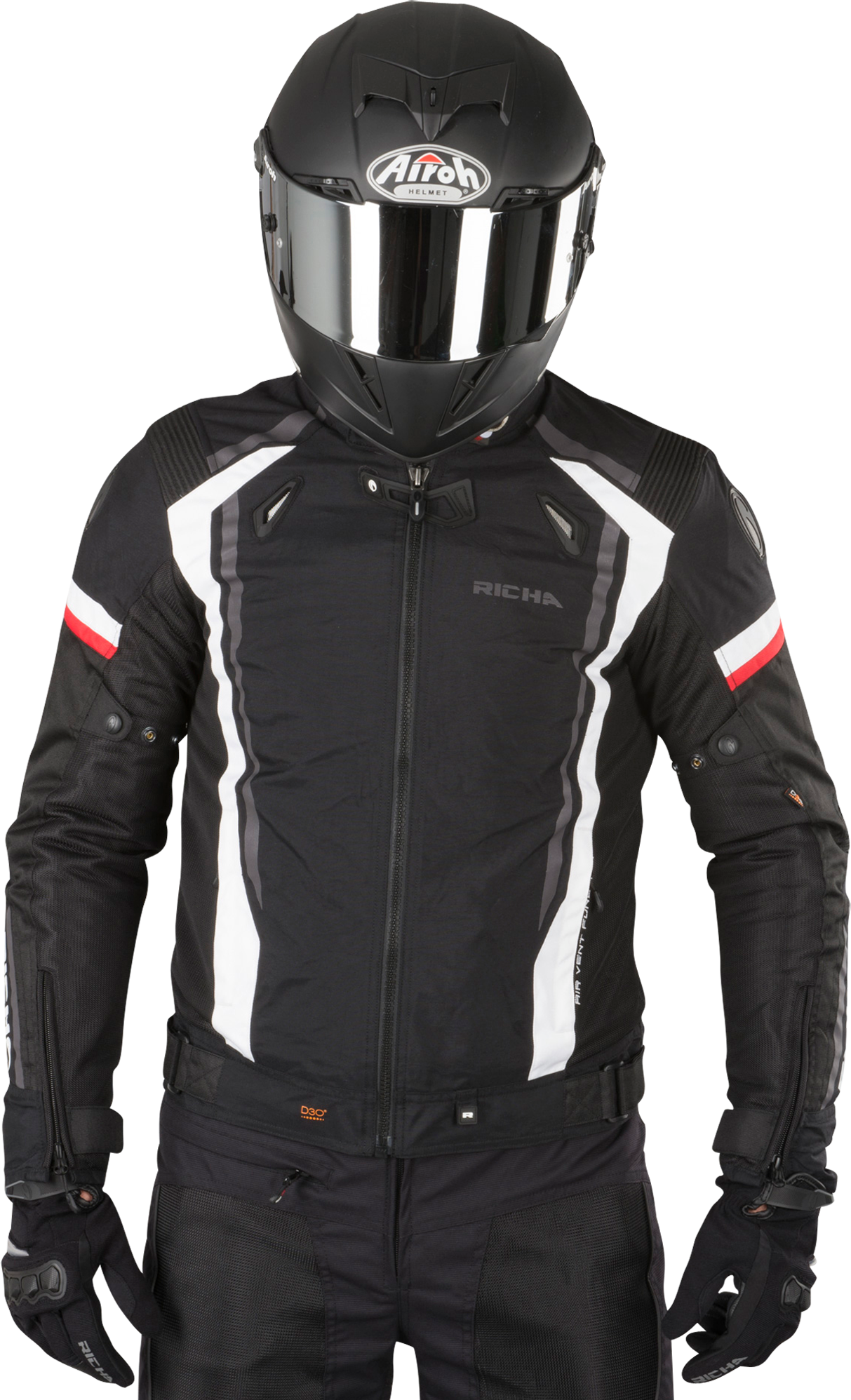 Richa Chaqueta de Moto  Airwave Blanca Richa Chaqueta de Moto  Airwave Blanca