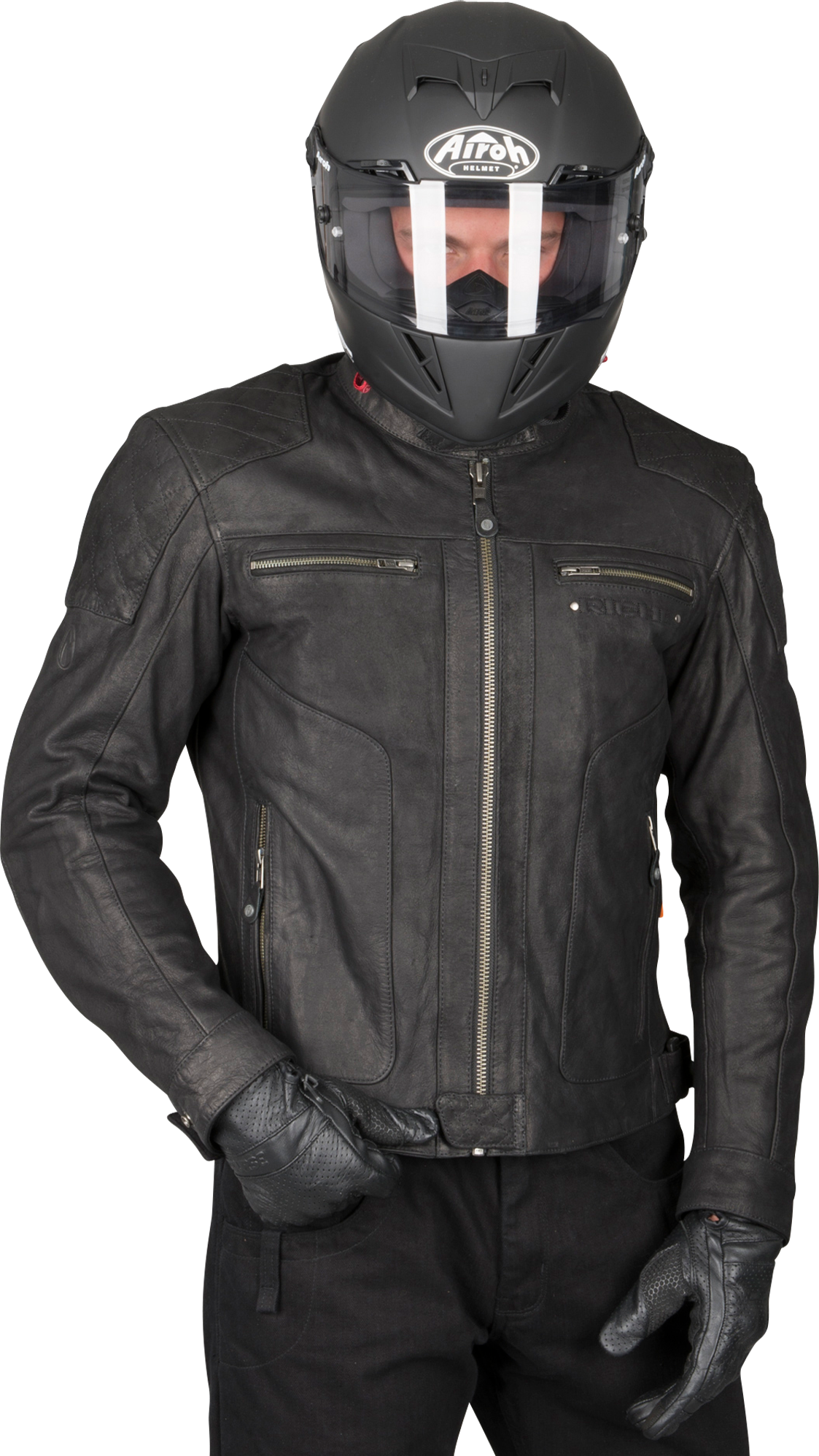 Richa Chaqueta de Moto  Detroit Negra Richa Chaqueta de Moto  Detroit Negra