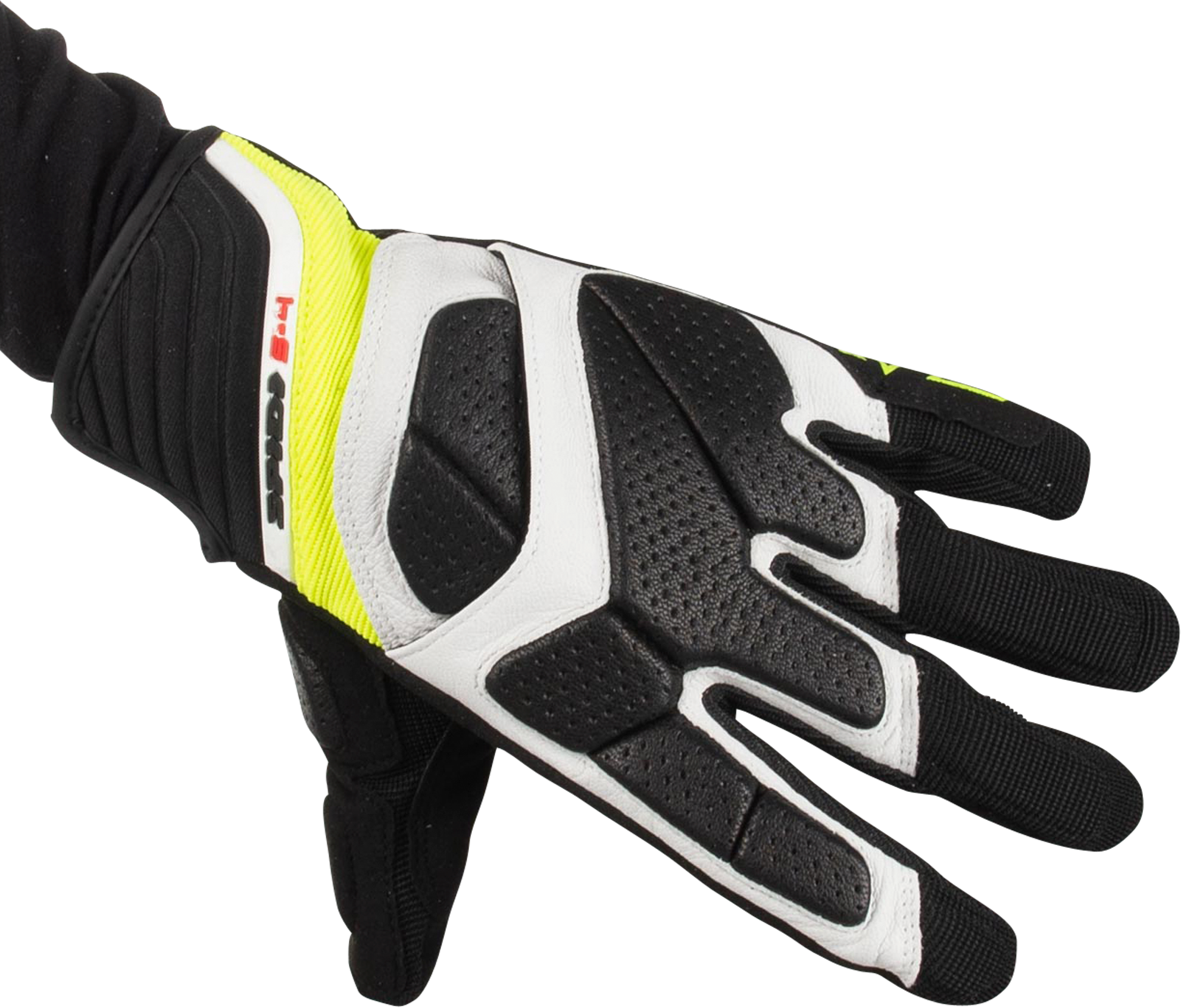 Spidi Guantes de Moto  S-4 Negro-Amarillo Fluo Spidi Guantes de Moto  S-4 Negro-Amarillo Fluo