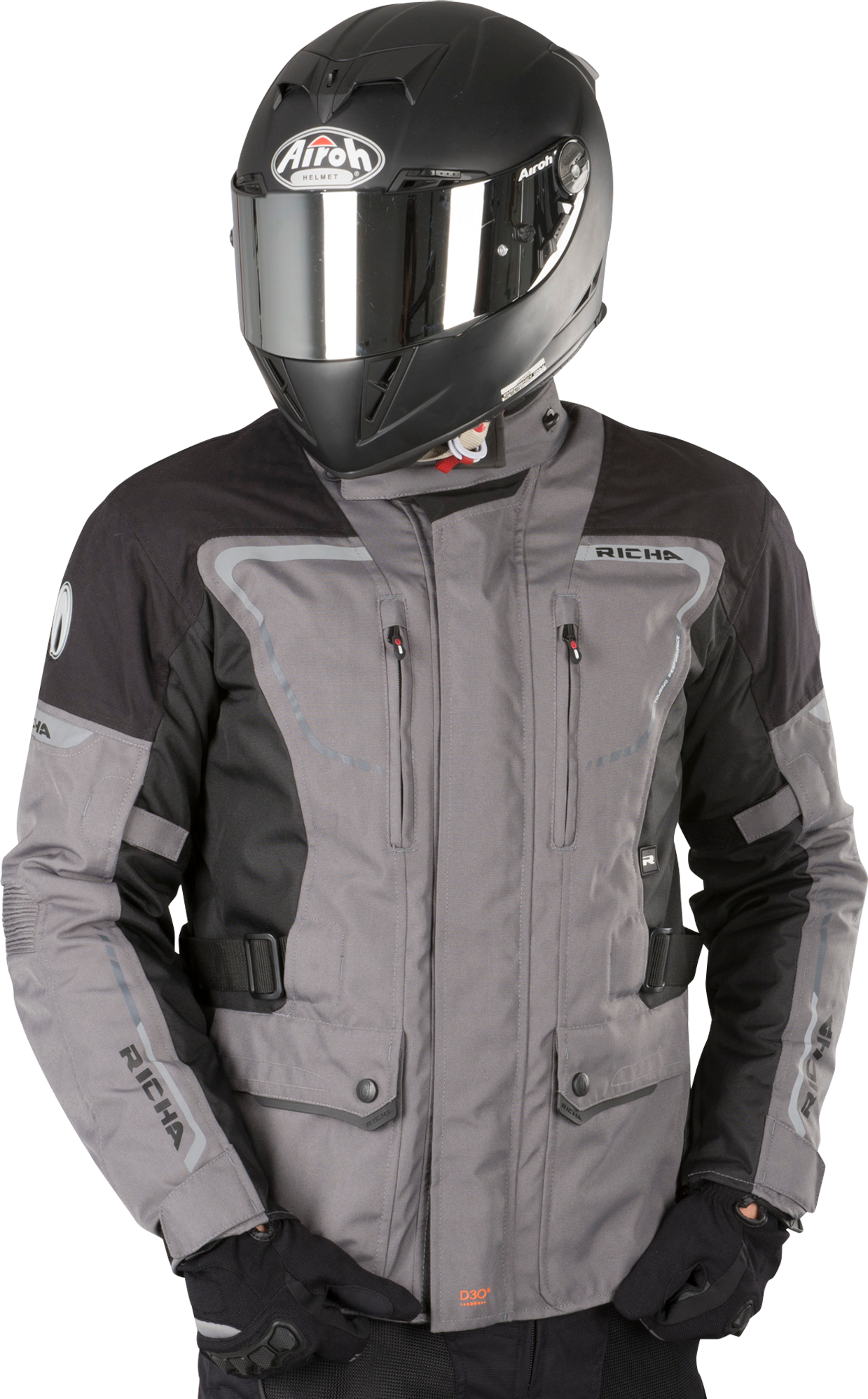 Richa Chaqueta de Moto  Phantom 2 Titanio Richa Chaqueta de Moto  Phantom 2 Titanio