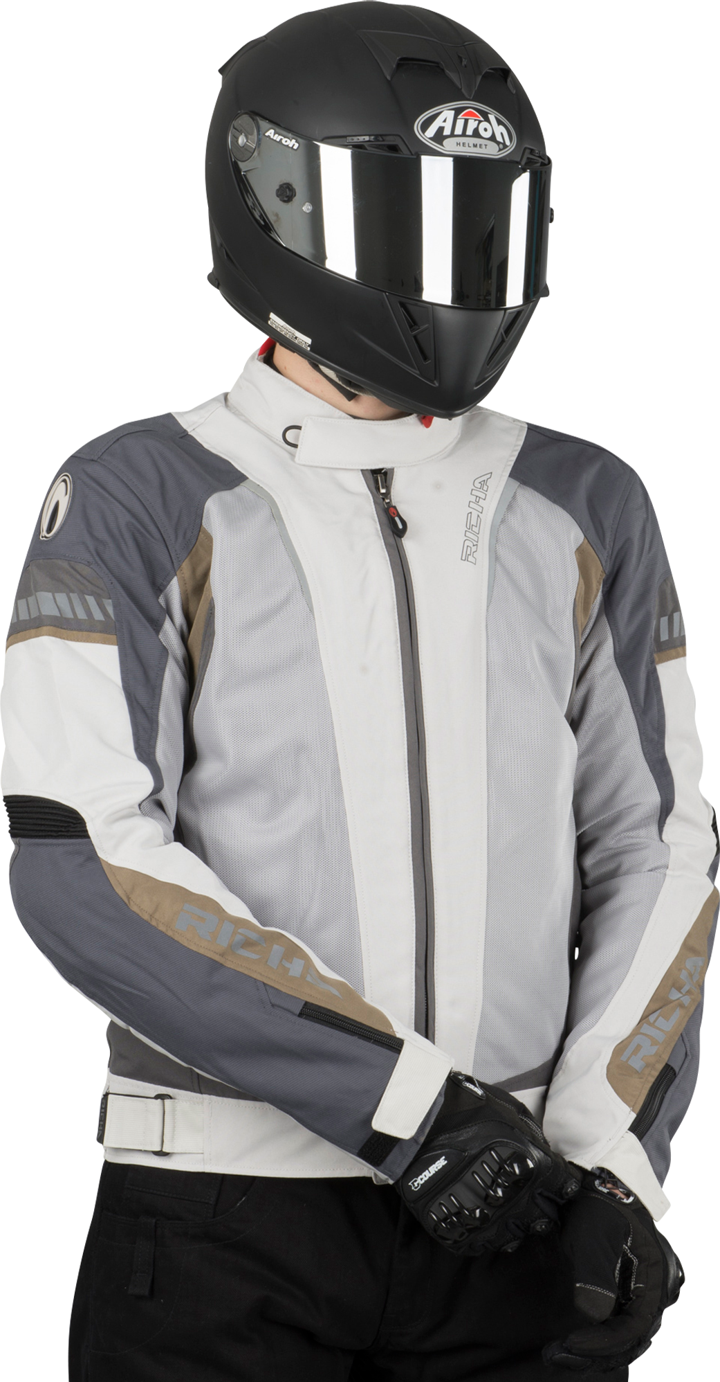 Richa Chaqueta de Moto  Stormwind Gris-Arena Richa Chaqueta de Moto  Stormwind Gris-Arena