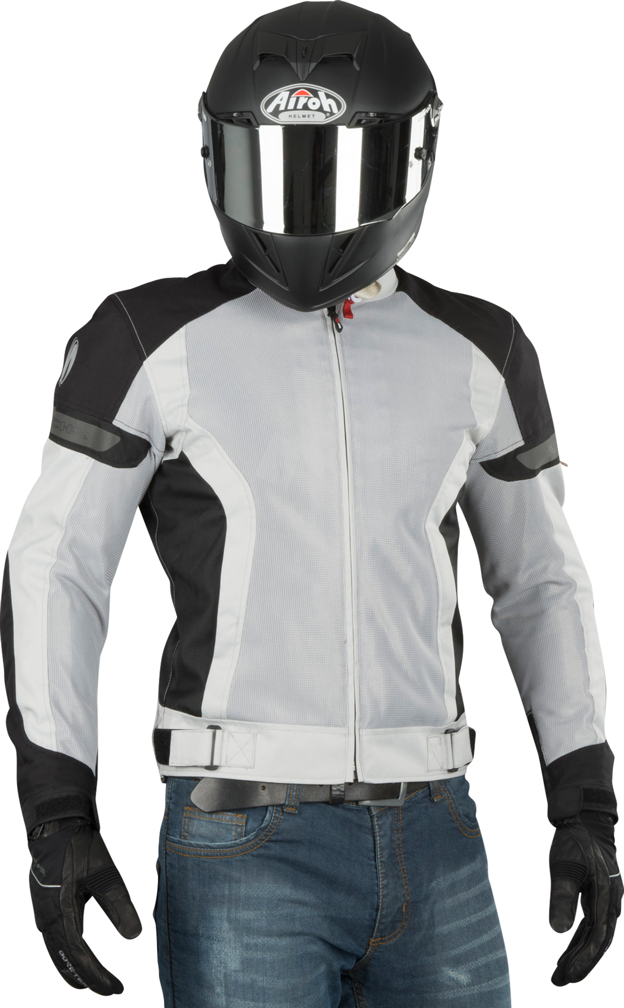 Richa Chaqueta de Moto  Cool Summer Gris-Negro Richa Chaqueta de Moto  Cool Summer Gris-Negro