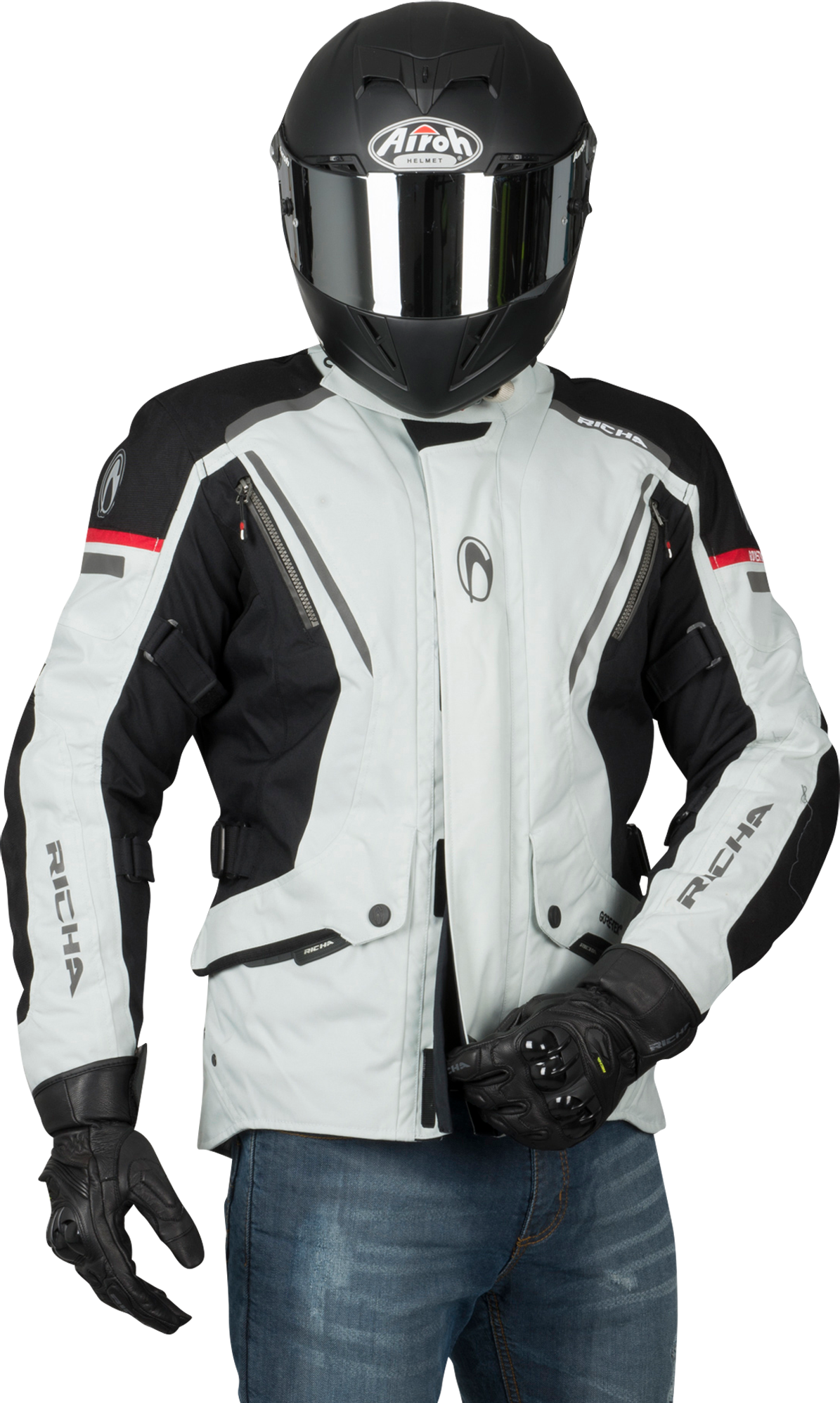 Richa Chaqueta de Moto  Cyclone Gore-Tex® Gris Richa Chaqueta de Moto  Cyclone Gore-Tex® Gris
