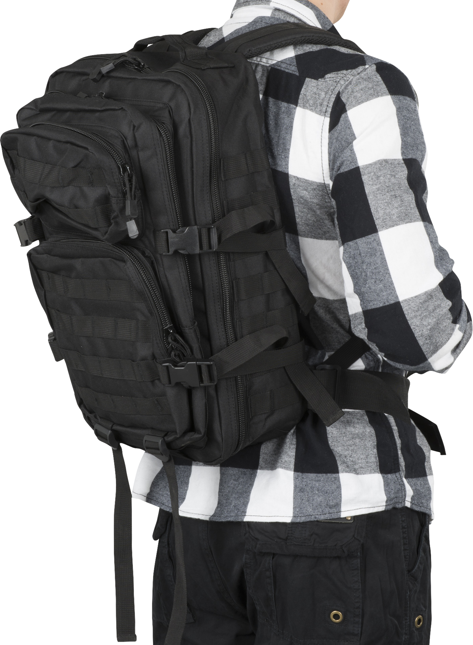 Brandit Mochila Grande  US Cooper 40L Negro