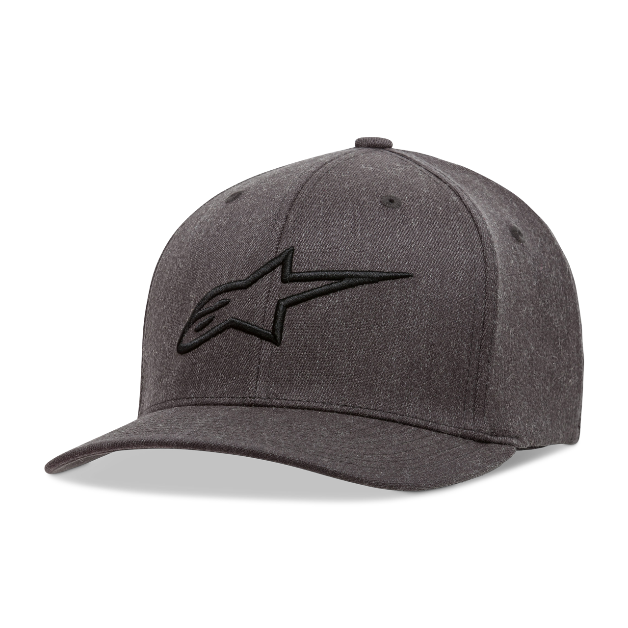 Alpinestars Gorra  Corp Shift 2 Flexfit DK Gris Jaspeado-Negro