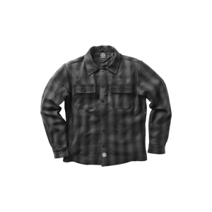 West Coast Choppers Chaqueta  Wool Lined Plaid Gris-Negro