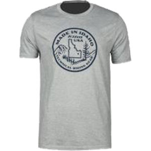 KLIM Camiseta  Made In Idaho Gris