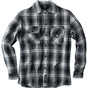 West Coast Choppers Camisa  Riser Blanco-Gris