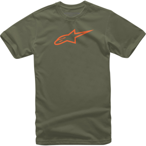 Alpinestars Camiseta  Ageless Classic Verde-Naranja