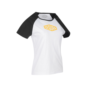 Segura Camiseta Mujer  First Negro-Blanco