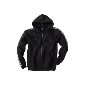 West Coast Choppers Sudadera  Taped Zip Negra