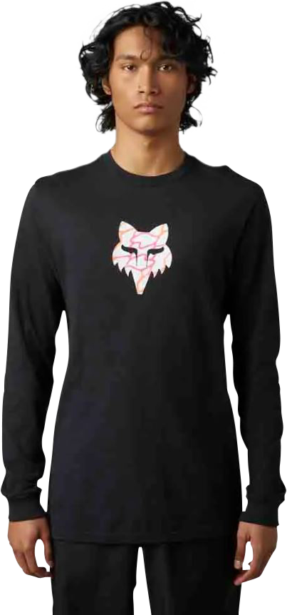 FOX Camiseta  Ryver LS Prem Negra