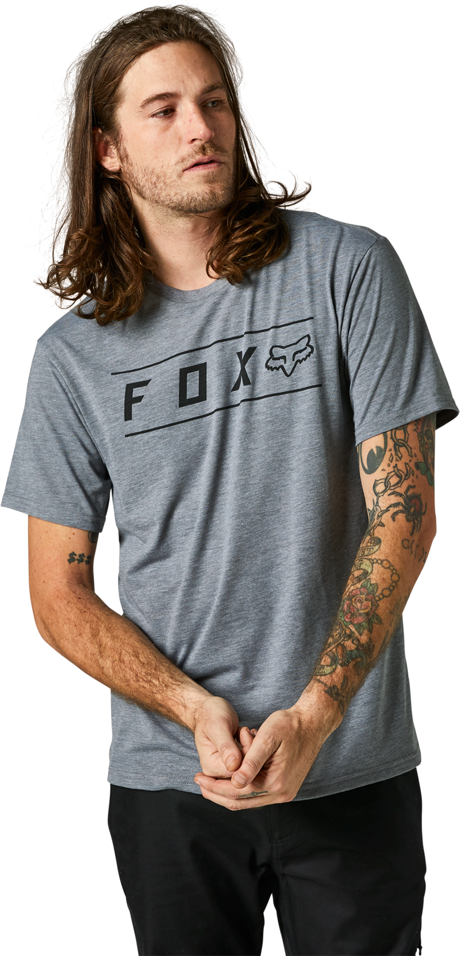 FOX Camiseta  Pinnacle SS Tech Gris