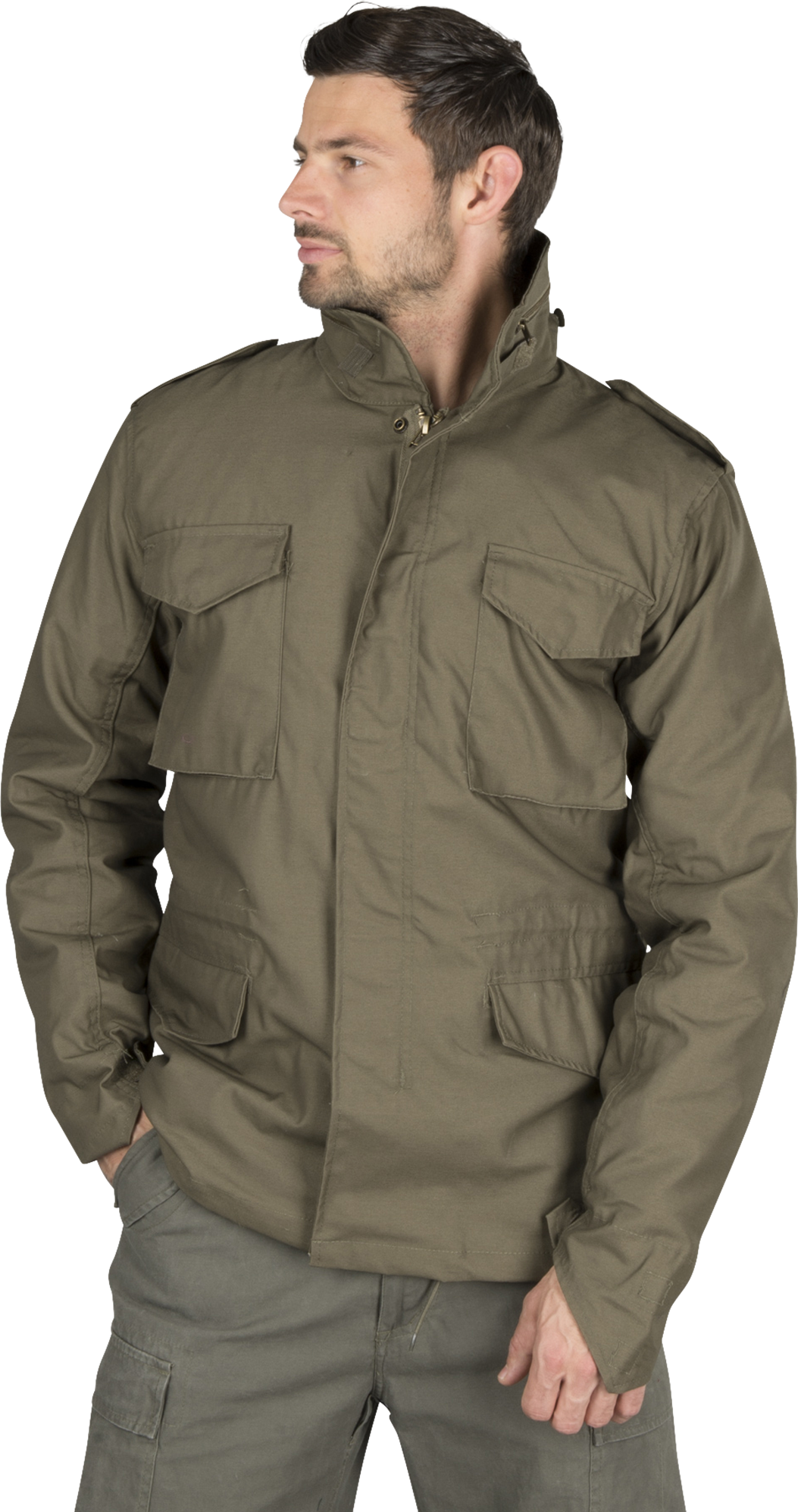 Brandit Chaqueta  M65 Standard Oliva