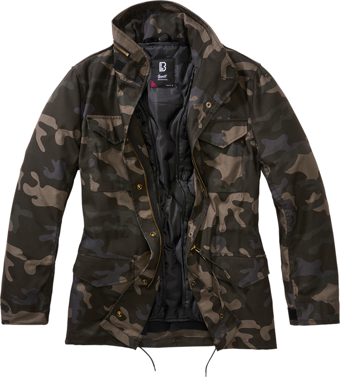 Brandit Chaqueta de Mujer  M-65 Standard Camuflaje Oscuro