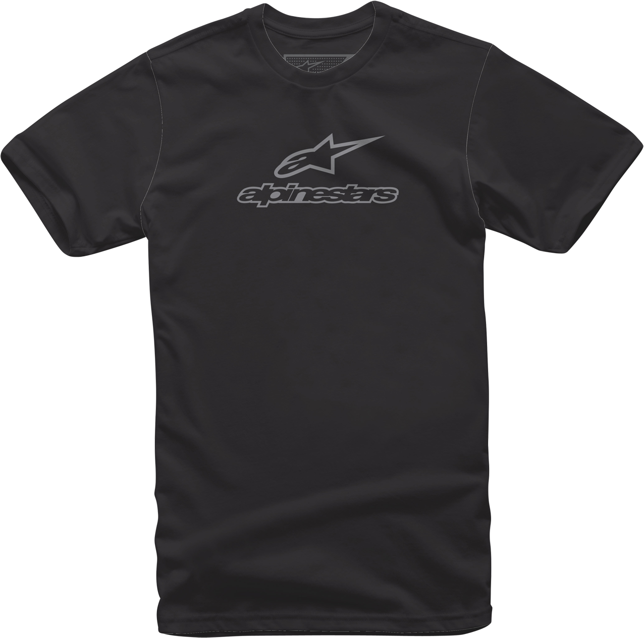 Alpinestars Camiseta  Wordmark Negro-Gris