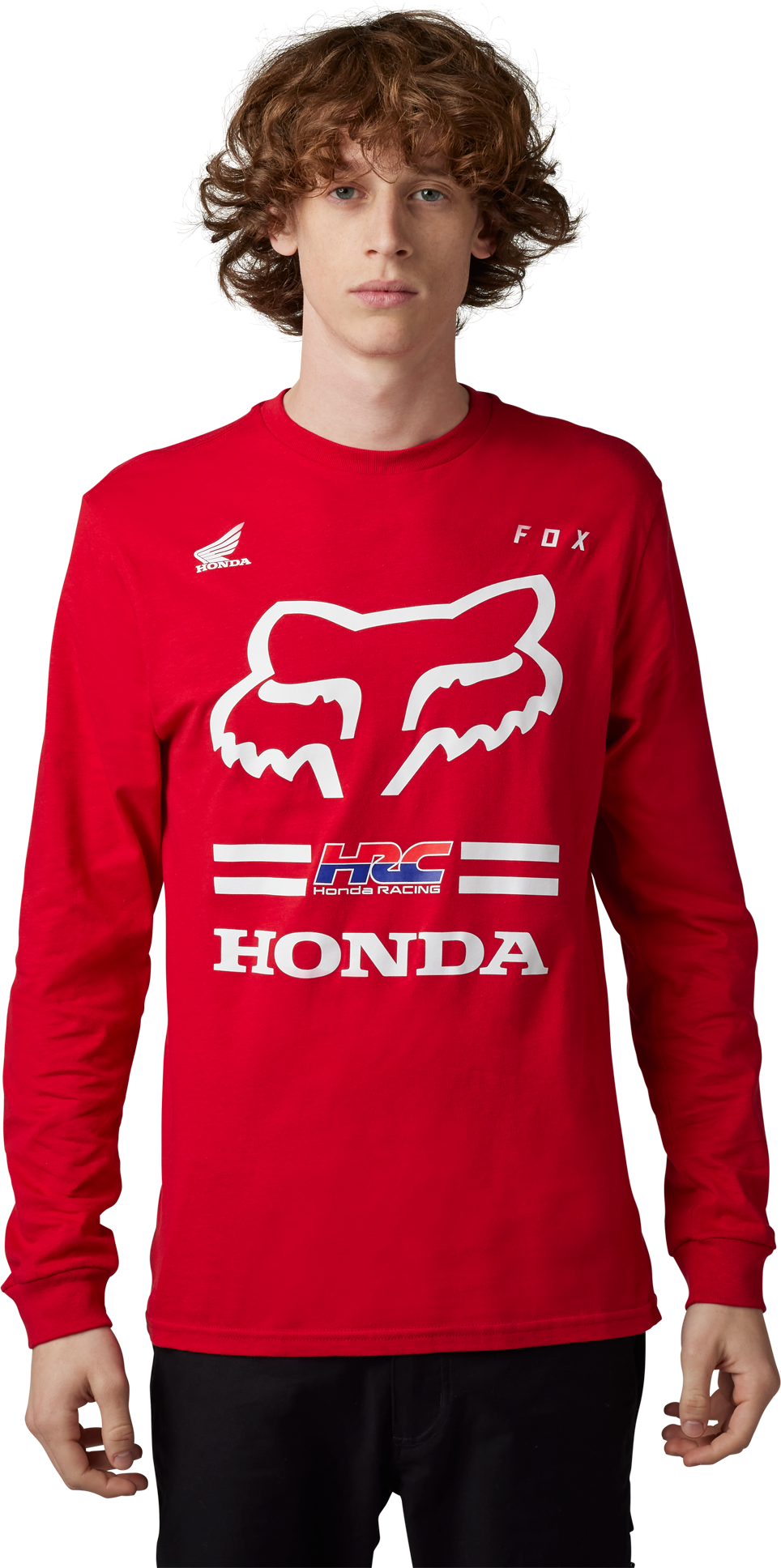 FOX Camiseta  X Honda LS Rojo Fuego