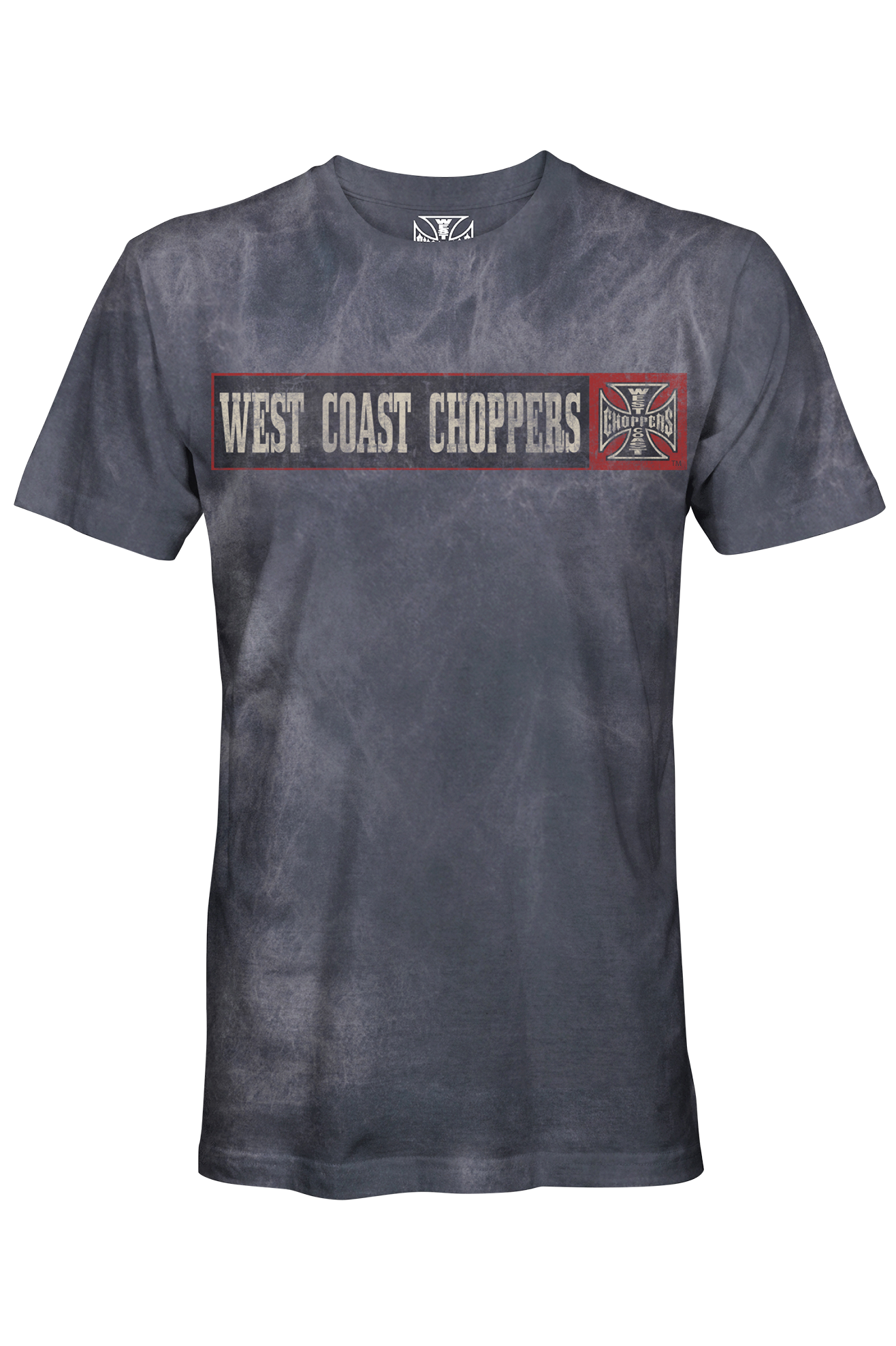 West Coast Choppers Camiseta  Banner Azul