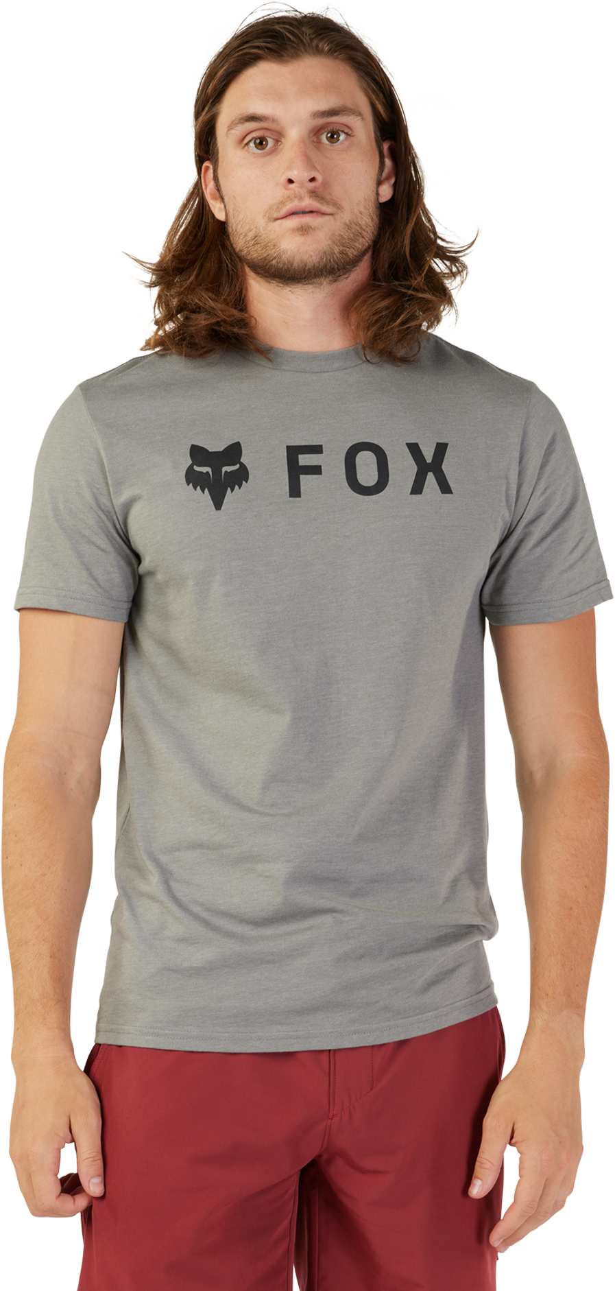 FOX Camiseta  Absolute Grafito Jaspeado