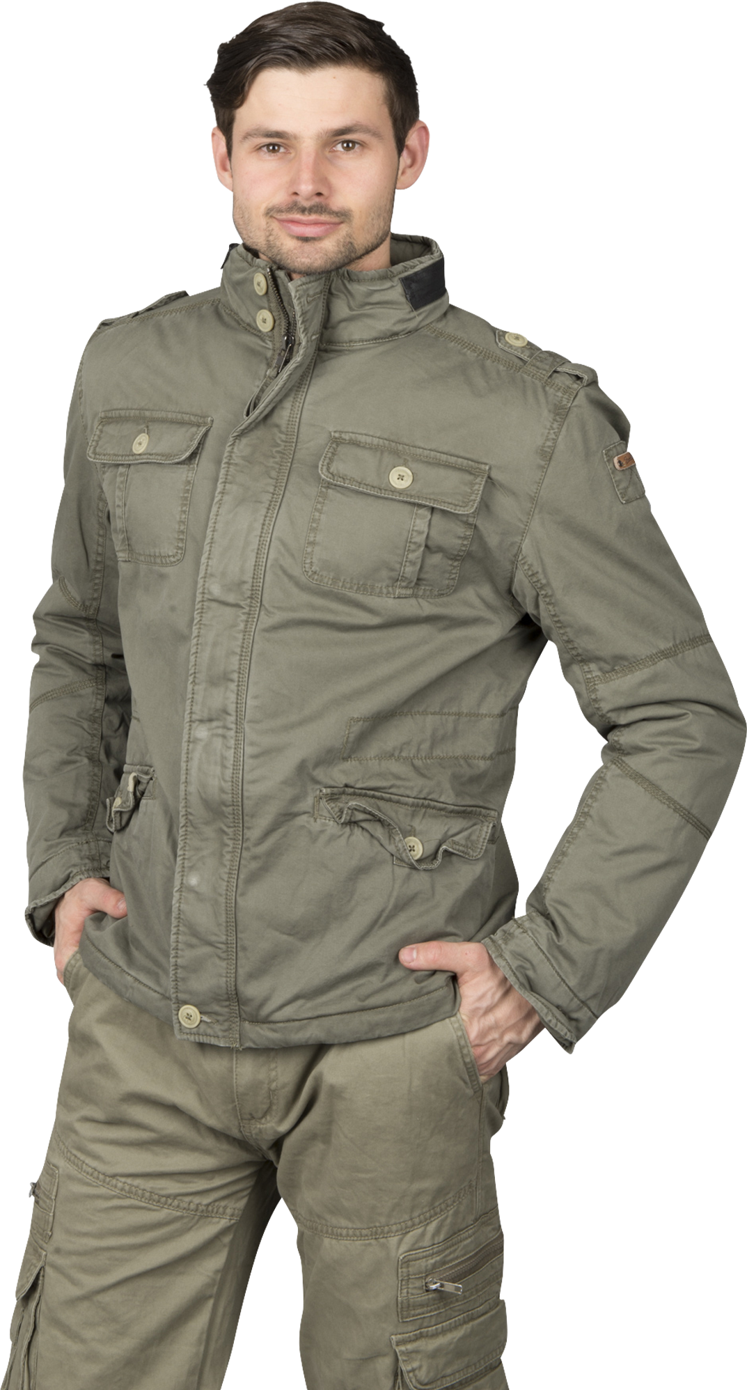 Brandit Chaqueta  Britannia Oliva