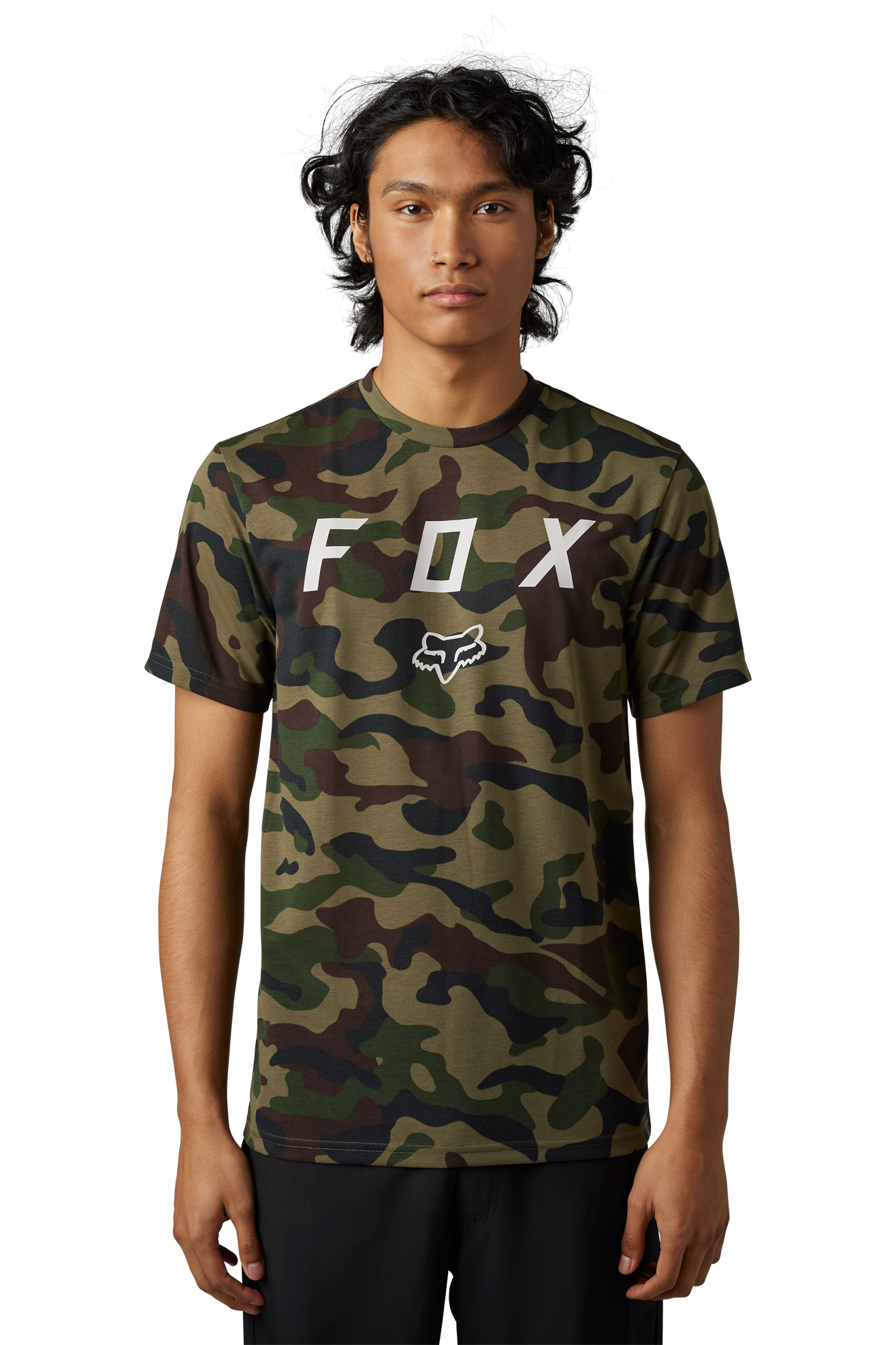 FOX Camiseta  Vzns SS Tech Verde-Camuflaje