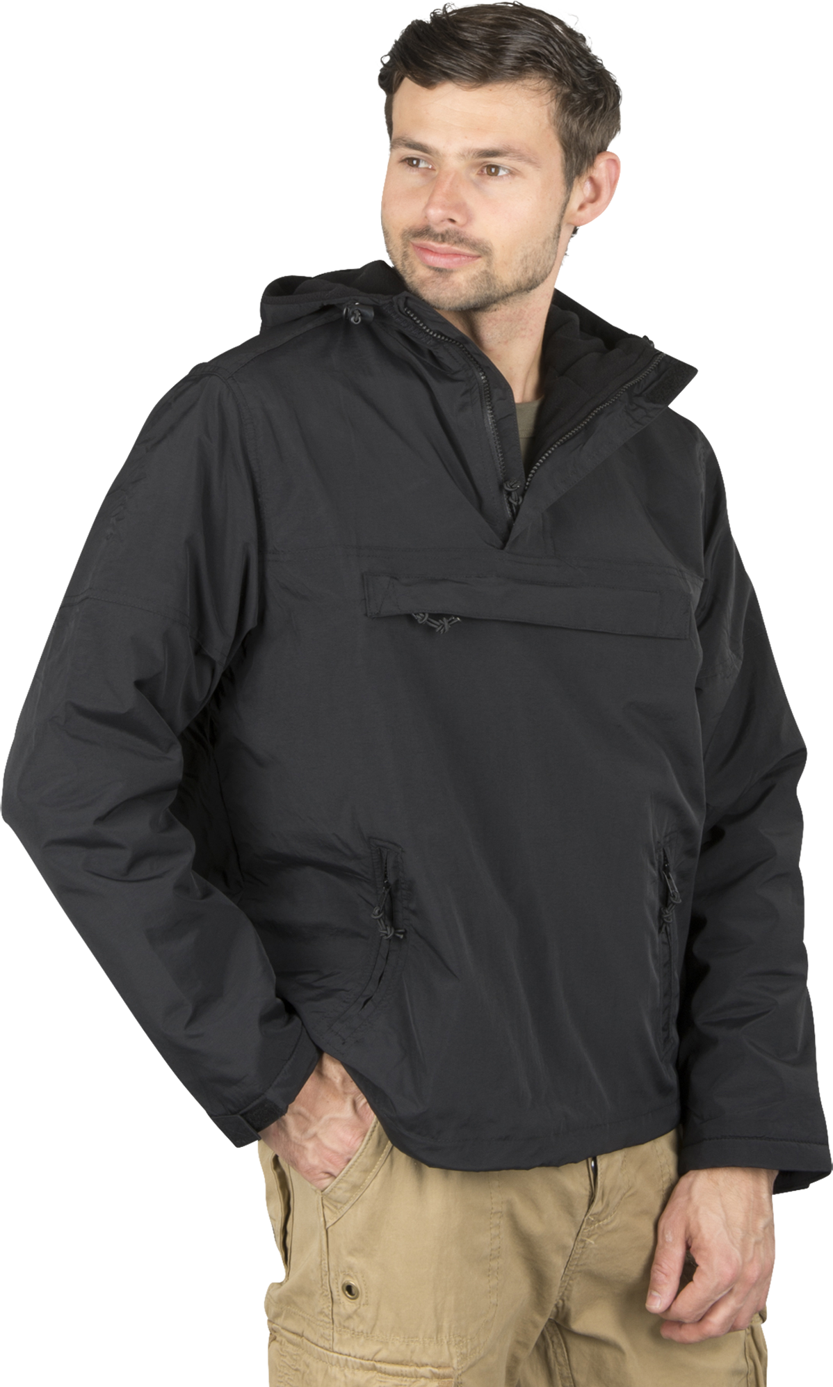 Brandit Chaqueta  Windbreaker Negra