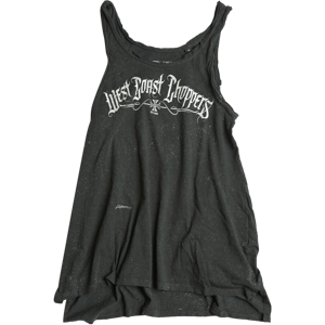 West Coast Choppers Camiseta de Tirantes  Street Mujer Negra