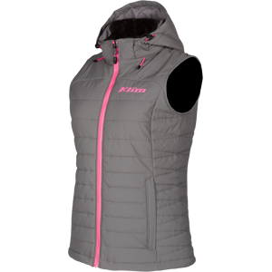 KLIM Chaleco para Mujer  Arise Knockout Rosa-Gris Castlerock