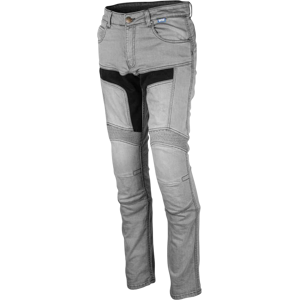 GMS Pantalones de Moto  Viper Gris Claro