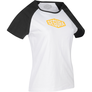 Segura Camiseta Mujer  First Negro-Blanco