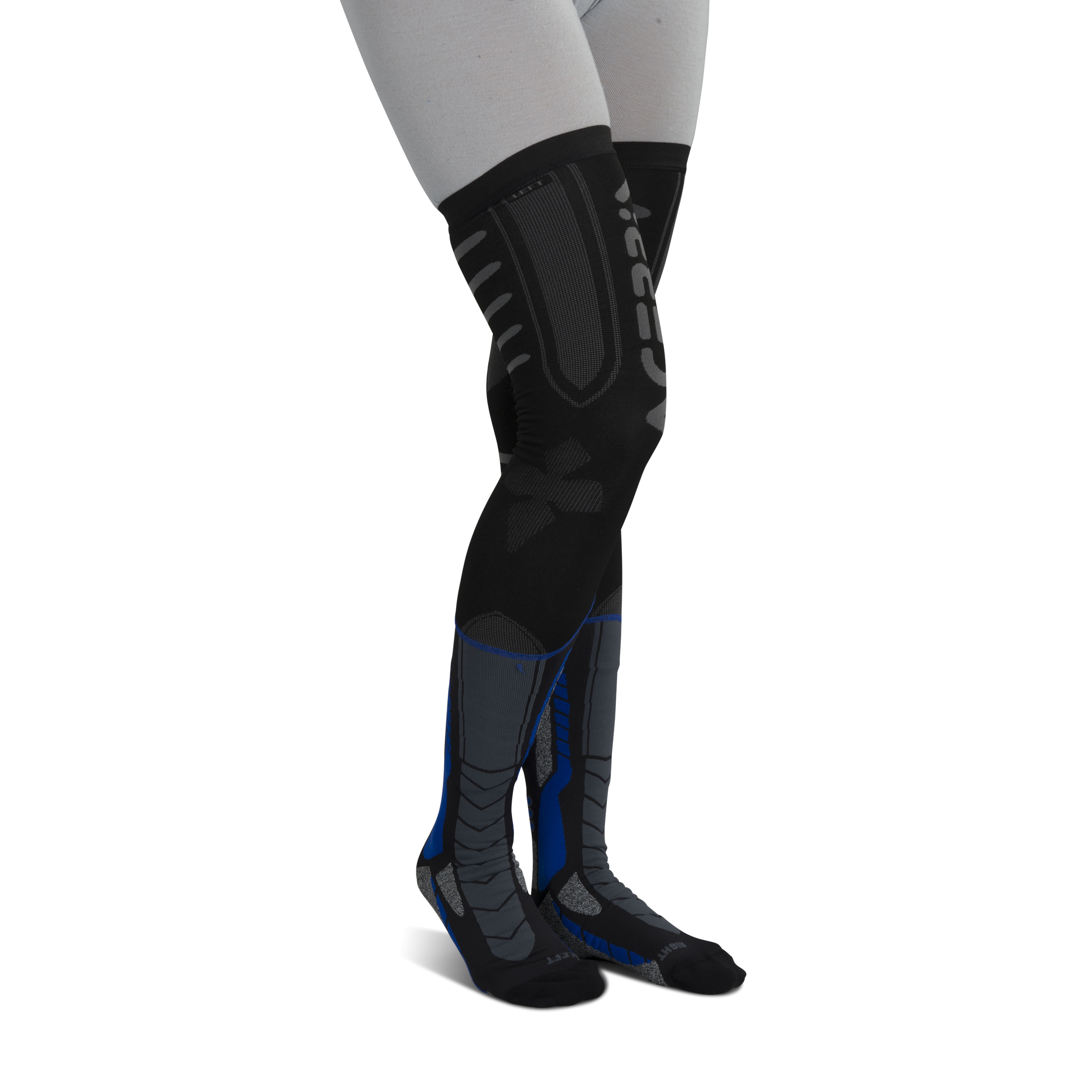 Acerbis Calcetines  X-Leg Pro Negro-Azul