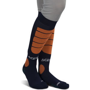 Acerbis Calcetines  MX Impact Azul-Naranja