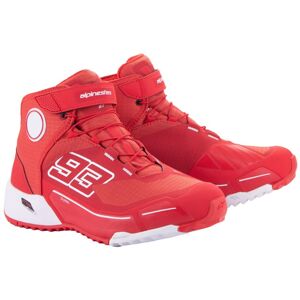 Alpinestars Zapatillas de Moto  MM93 CR-X Drystar Rojo Brillante-Blanco