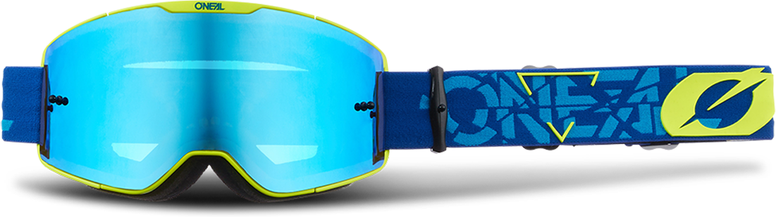 O'Neal Gafas de Cross  B-20 Strain Azul-Amarillo