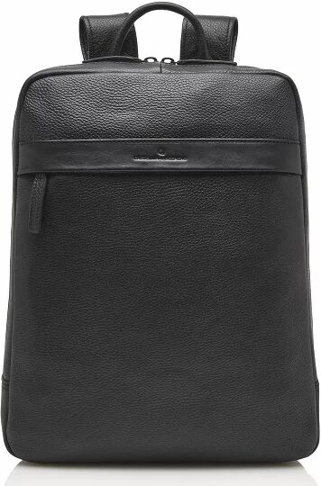 Castelijn & Beerens ONYX Bravo Business Mochila RFID piel 41 cm compartimento para portatíl black