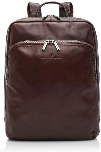 Castelijn & Beerens Firenze Business Mochila RFID piel 41 cm compartimento para portatíl mocca Castelijn & Beerens Firenze Business Mochila RFID piel 41 cm compartimento para portatíl mocca