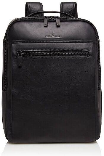 Castelijn & Beerens Nappa X Victor Business Mochila RFID piel 42 cm compartimento para portatíl black Castelijn & Beerens Nappa X Victor Business Mochila RFID piel 42 cm compartimento para portatíl black