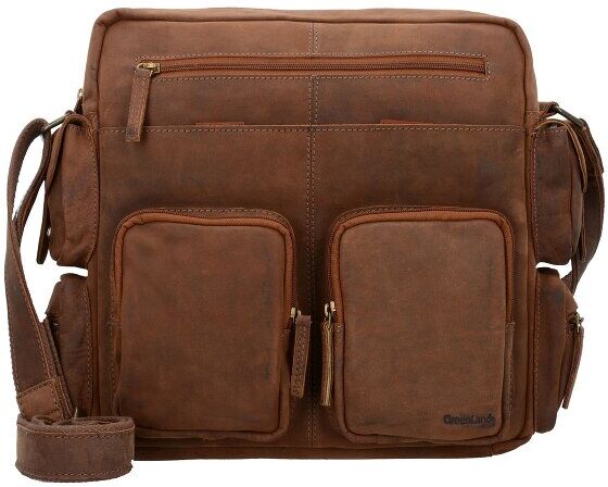 Greenland Montenegro Maletín piel 33 cm compartimento para portatíl natur Greenland Montenegro Maletín piel 33 cm compartimento para portatíl natur