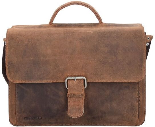 Plevier 550er Serie Maletín piel 41,5 cm compartimento portátil dunkelbraun Plevier 550er Serie Maletín piel 41,5 cm compartimento portátil dunkelbraun