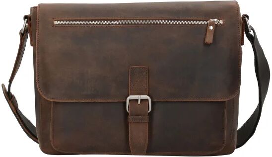 Leonhard Heyden Salisbury Bolso bandolera piel 34 cm compartimento Laptop braun Leonhard Heyden Salisbury Bolso bandolera piel 34 cm compartimento Laptop braun