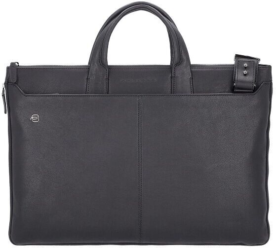 Piquadro Black Square Bolso para portátil piel 47 cm nero Piquadro Black Square Bolso para portátil piel 47 cm nero