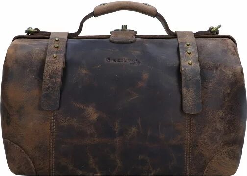 Greenland Classic bolso de medico doctor piel 41 cm brown Greenland Classic bolso de medico doctor piel 41 cm brown
